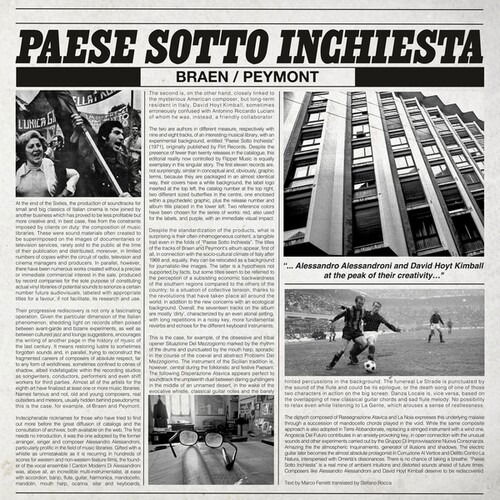 CD Shop - BRAEN,PEYMONT PAESE SOTTO INCHIESTA