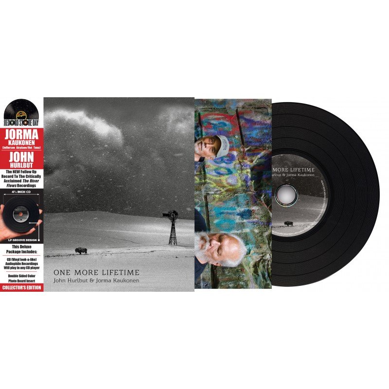 CD Shop - JOHN HURLBUT,JORMA KAUKONEN ONE MORE LIFETIME