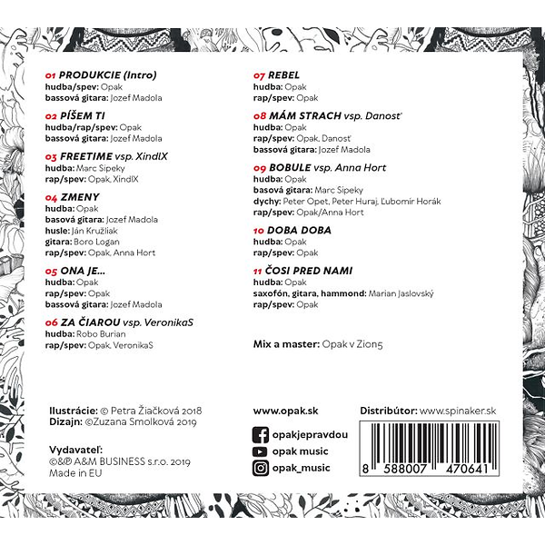 CD Shop - OPAK. PRODUKCIE (LIMITOVANA EDICIA S ILUSTRACIOU VYTLACENOU NA LATKE VO FORMATE A2)