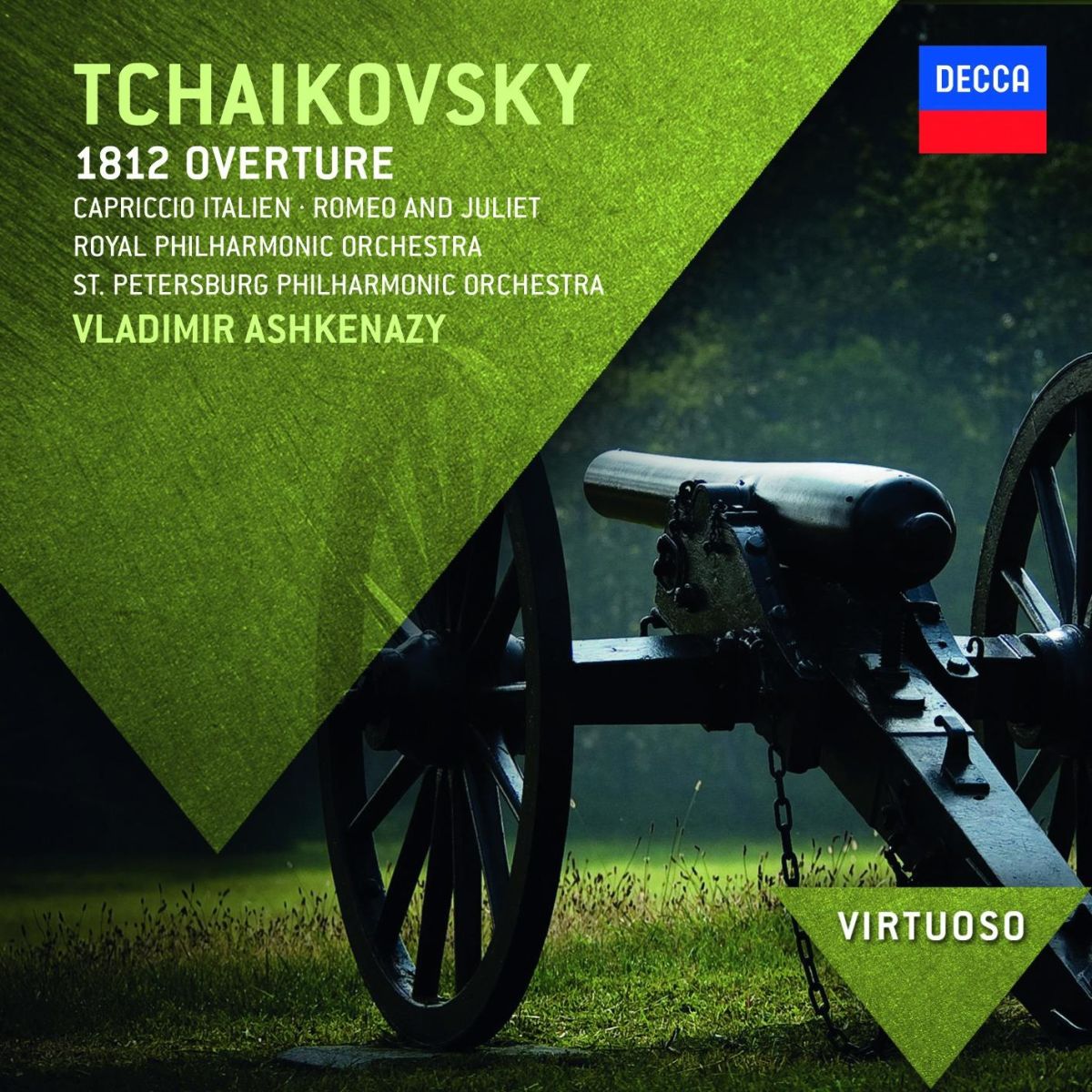 CD Shop - VLADIMIR ASHKENAZY,ROYAL PHILHARMONIC ORCHESTRA TCHAIKOVSKY: 1812 OVER...