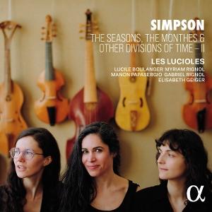CD Shop - LES LUCIOLES SIMPSON: THE SEASONS, THE MONTHES & OTHER DIVISIONS OF TIME - II