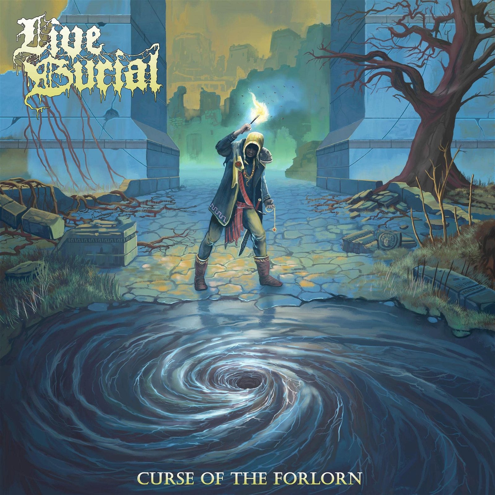 CD Shop - LIVE BURIAL CURSE OF THE FORLORN