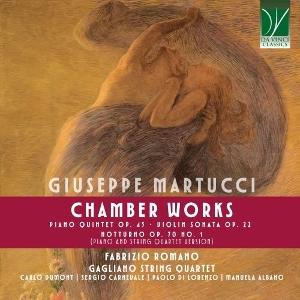 CD Shop - FABRIZIO ROMANO,GAGLIANO STRING QUARTET MARTUCCI: CHAMBER WORKS