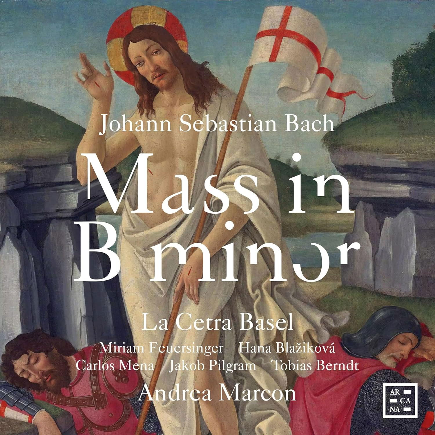 CD Shop - LA CETRA BASEL,ANDREA MARCON,MIRIAM FEUERSINGER,HANA BLAZIKOVA JOHANN SEBASTIAN BACH:...