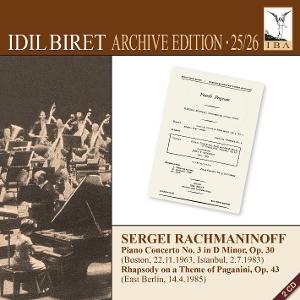 CD Shop - IDIL BIRET RACHMANINOFF: PIANO CO...