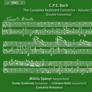 CD Shop - MIKLOS SPANYI,TAMAS SZEKENDY,CRISTIANO HOLTZ,CONCERTO ARMONICO C.P.E. BACH: COMPLETE ...