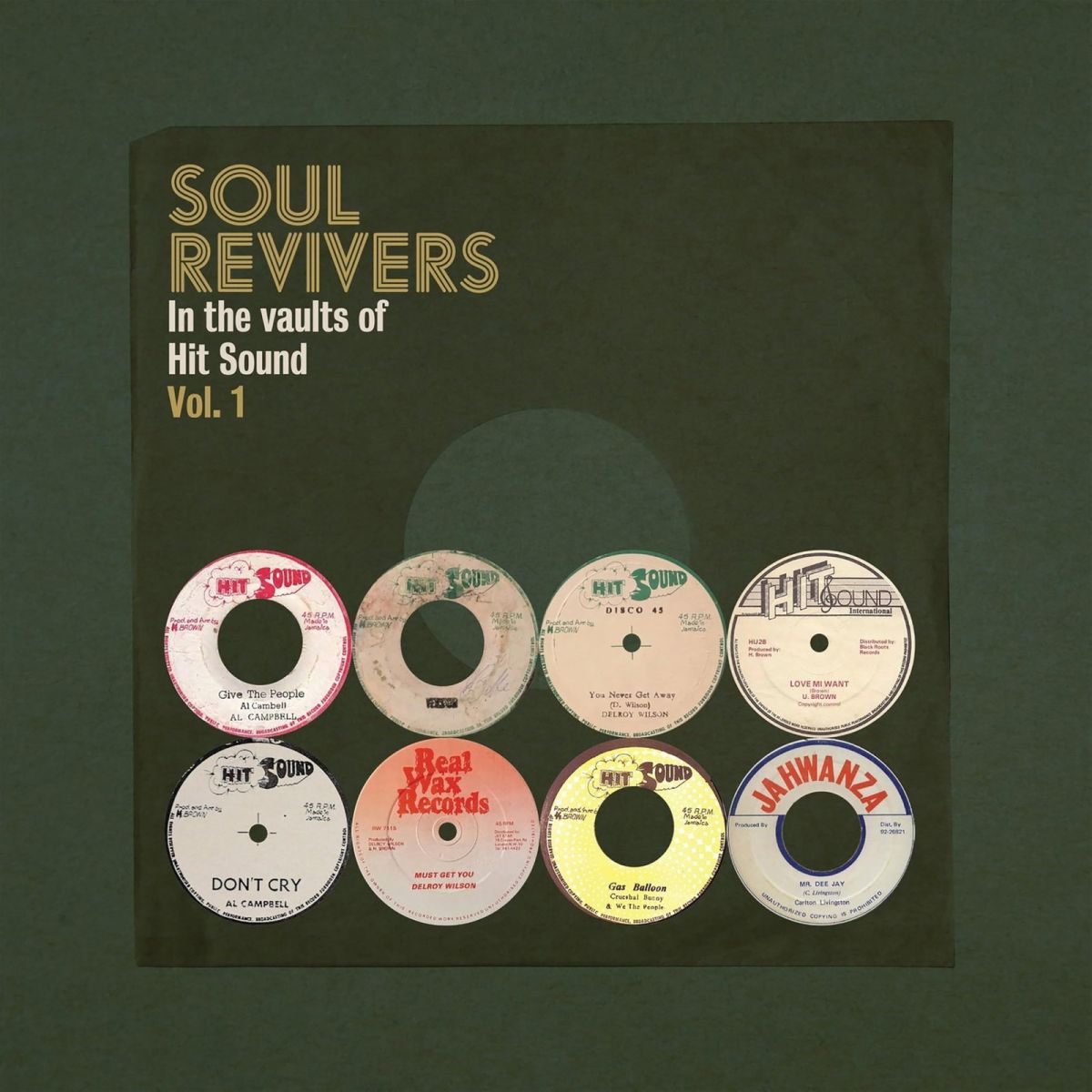 CD Shop - V/A SOUL REVIVERS IN THE VAULTS OF HIT