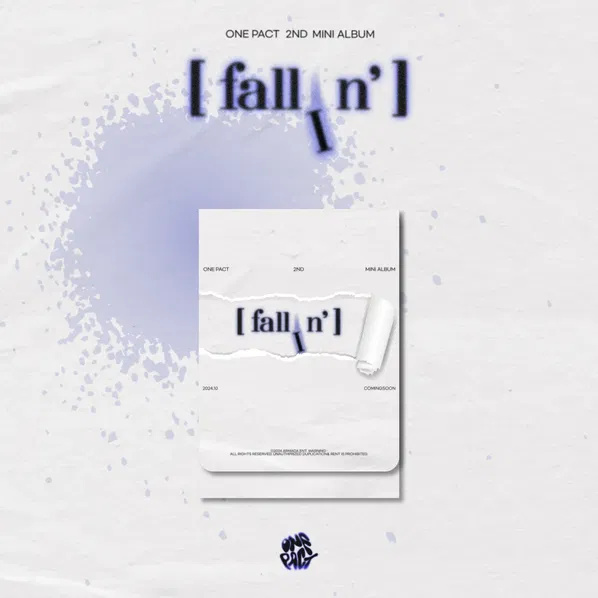 CD Shop - ONE PACT FALLIN\