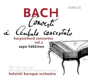 CD Shop - HELSINKI BAROQUE ORCHESTRA,AAPO HAKKINEN BACH: HARPSICHORD CONC...