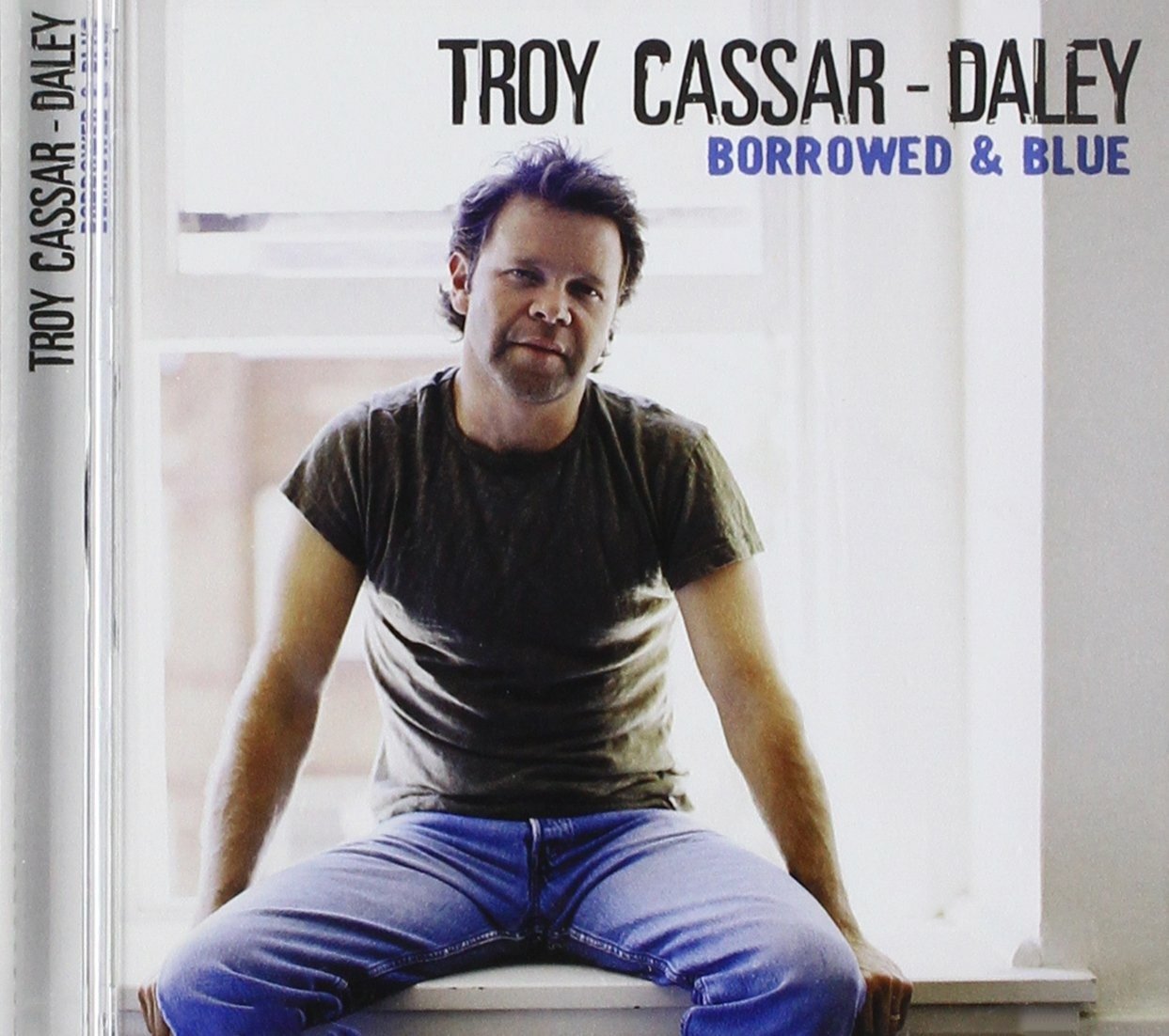 CD Shop - TROY CASSAR-DALEY BORROWED & BLUE