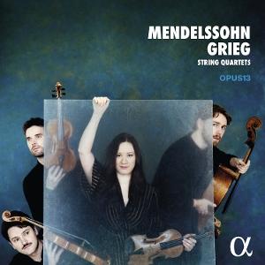 CD Shop - OPUS13 MENDELSSOHN & GRIEG: STRING QUARTETS