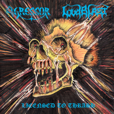 CD Shop - AGRESSOR / LOUDBLAST LICENSED TO THRAS