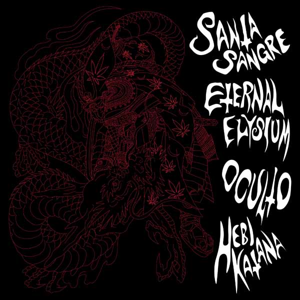 CD Shop - SANTA SANGE,ETERNAL ELYSIUM,OCULTO,HEBI KATANA SPLIT