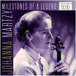 CD Shop - MARTZY , JOHANNA MILESTONES OF A LEGEN
