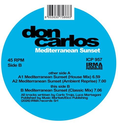 CD Shop - DON CARLOS MEDITERRANEAN SUNSET