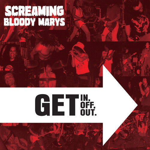 CD Shop - SCREAMING BLOODY MARYS GET IN, GET OFF, GET OUT