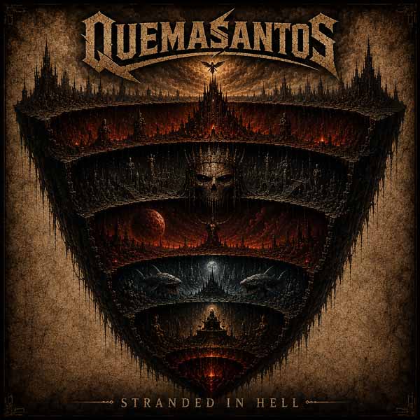 CD Shop - QUEMASANTOS STRANDED IN HELL