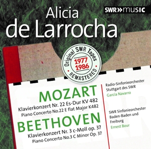CD Shop - ALICIA DE LARROCHA MOZART-BEETHOVEN