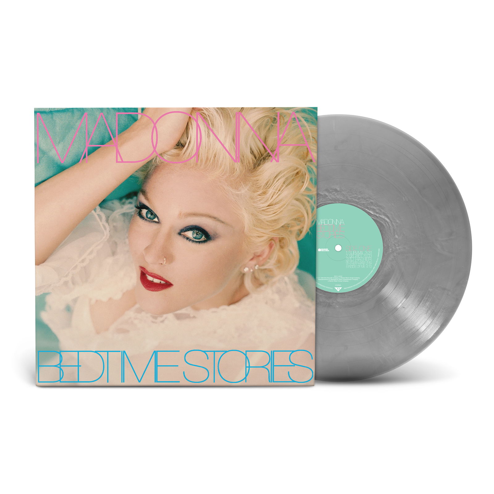 CD Shop - MADONNA BEDTIME STORIES - THE UNTOLD CHAPTER (LIMITED SILVER VINYL)