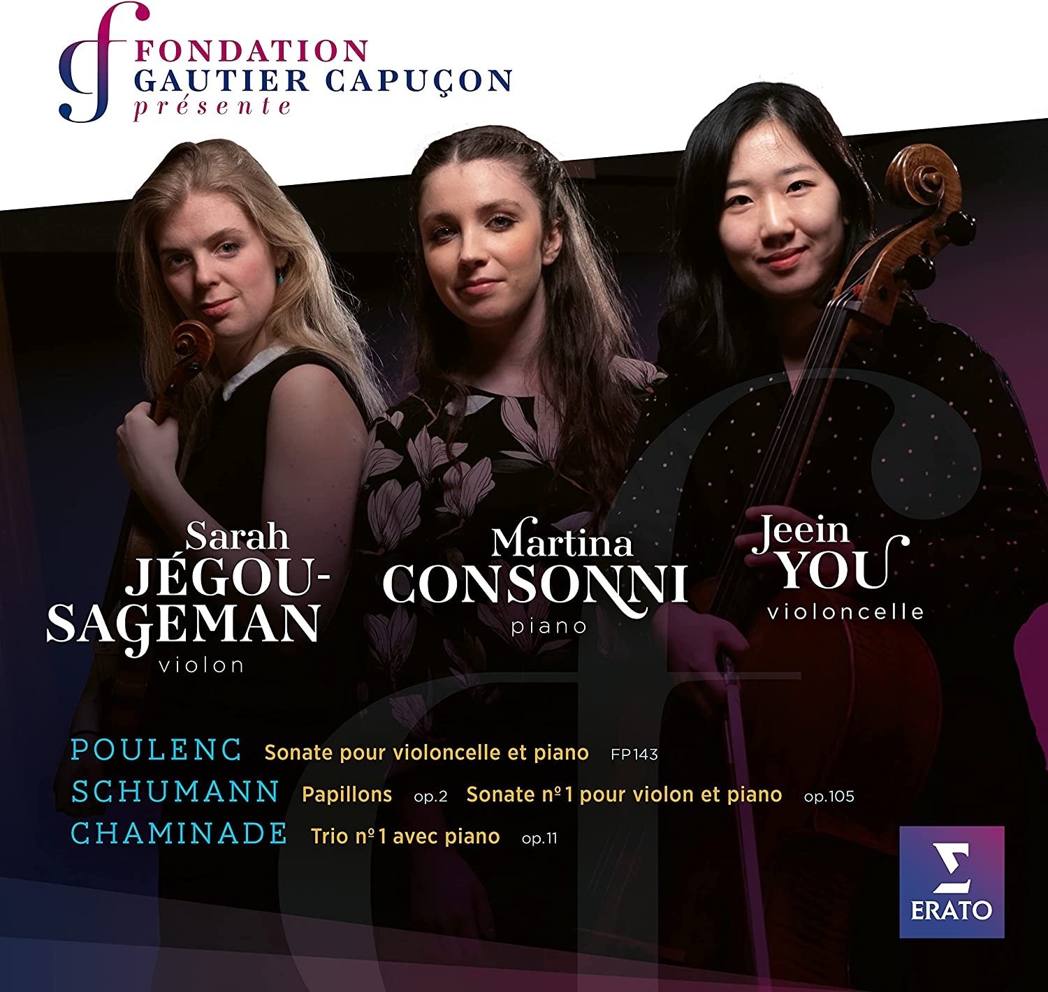 CD Shop - FONDATION GAUTIER CAPUCON CONSONNI/JEGOU-SAGEMAN...