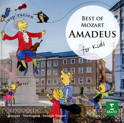 CD Shop - KARAJAN/NORRINGTON/ZACHARIAS/SWINGLE SINGERS AMADEUS FOR KIDS