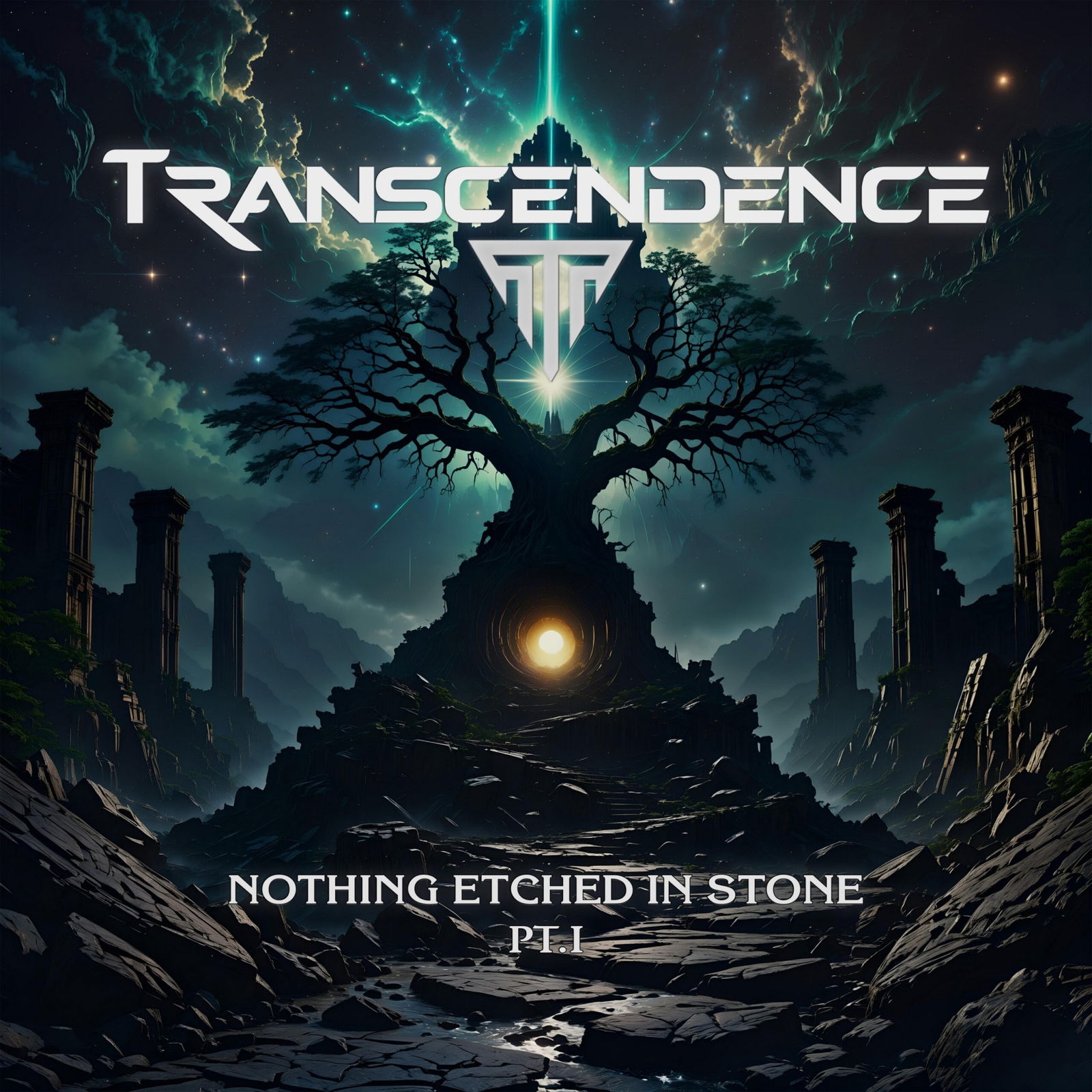 CD Shop - TRANSCENDENCE NOTHING ETCHED IN STON...