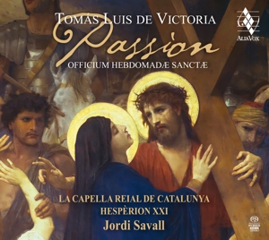 CD Shop - LA CAPELLA REIAL DE CATAL Tomas Luis De Victoria: Passion Officium Hebdomadae San