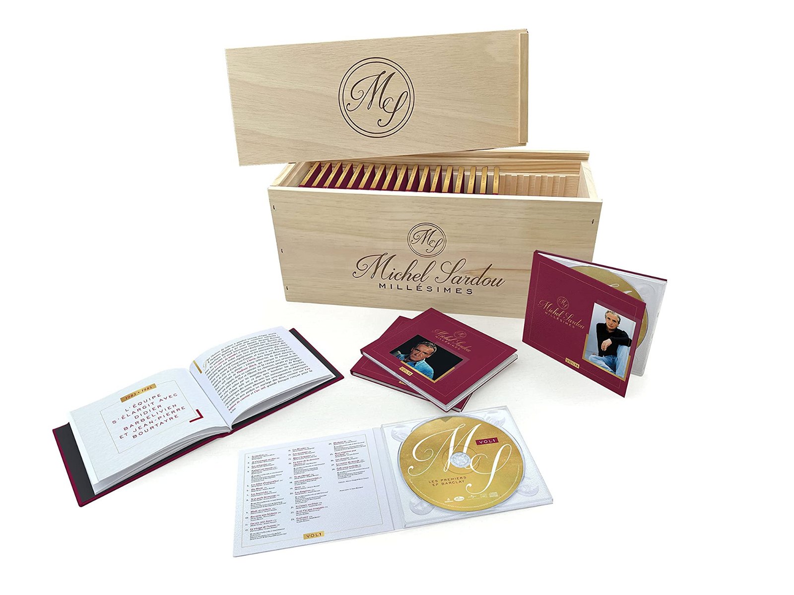 CD Shop - MICHEL SARDOU MILLESIMES - INTEGRALE...