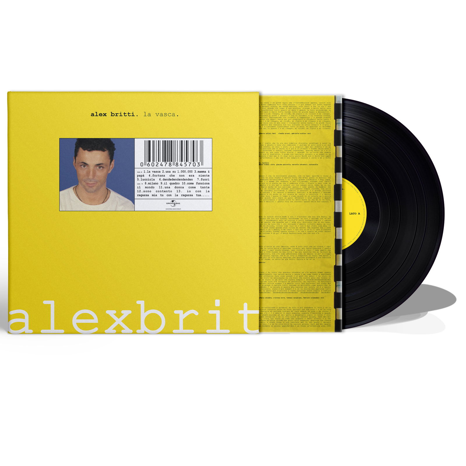 CD Shop - ALEX BRITTI LA VASCA
