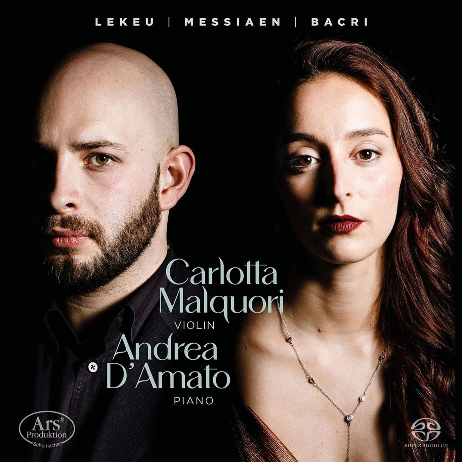 CD Shop - CARLOTTA MALQUORI,ANDREA D’AMATO LEKEU: WORKS FOR VIOLI...