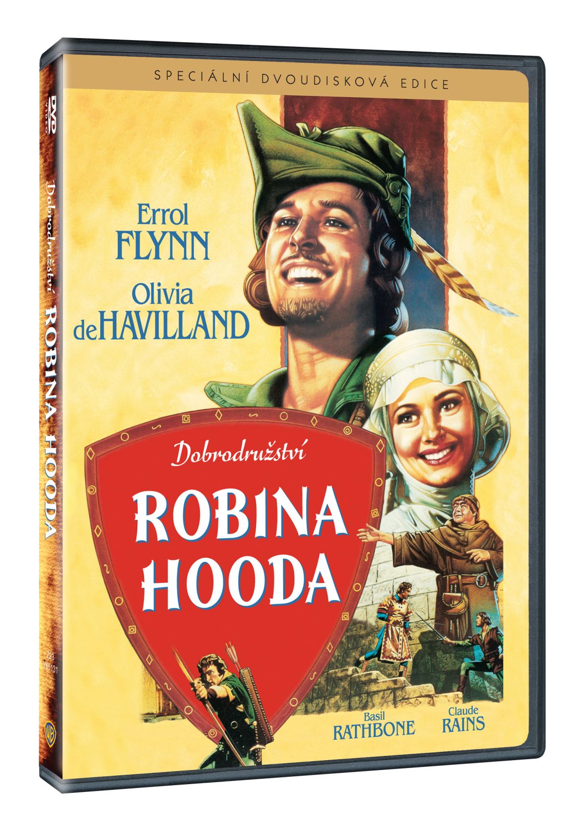 CD Shop - FILM: Dobrodruzstvi Robina Hooda (1938) 2dvd