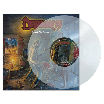 CD Shop - DARKNESS BLOOD ON CANVAS