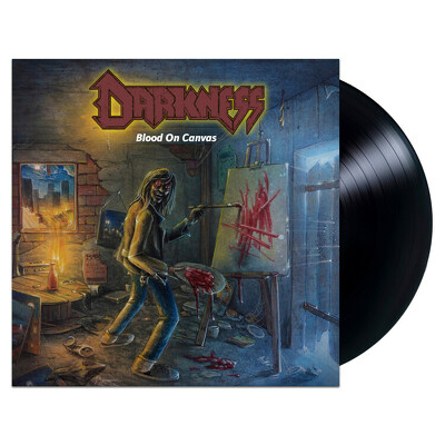 CD Shop - DARKNESS BLOOD ON CANVAS