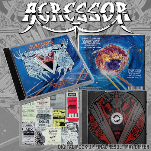 CD Shop - AGRESSOR NEVERENDING DESTINY