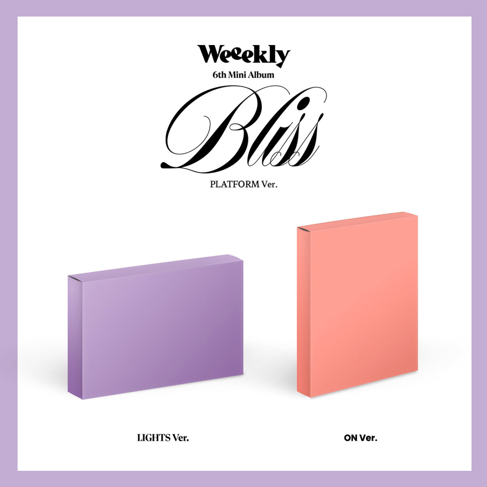 CD Shop - WEEEKLY BLISS