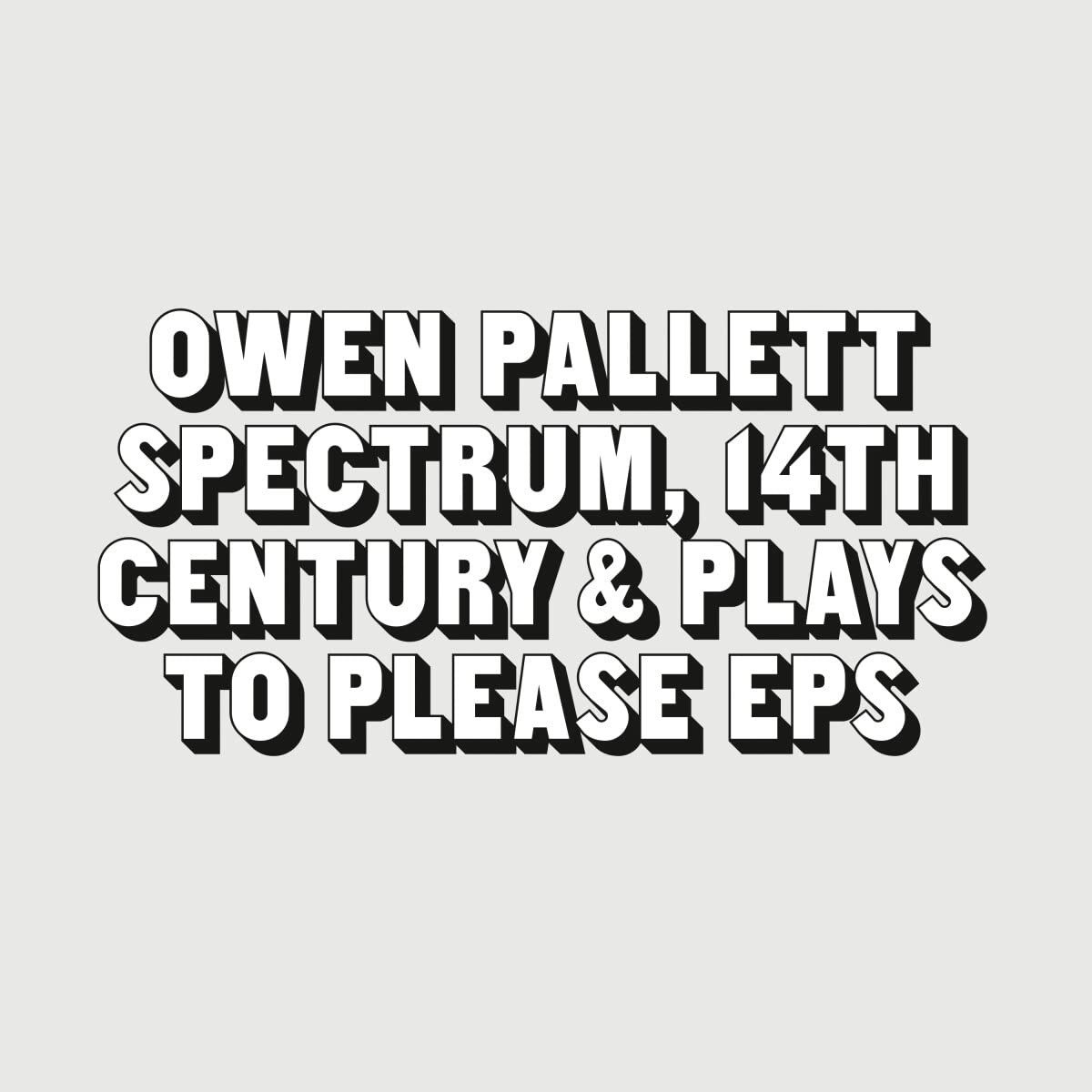 CD Shop - OWEN PALLETT TWO EP\