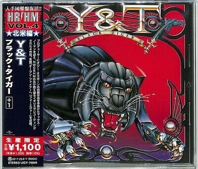 CD Shop - Y&T BLACK TIGER