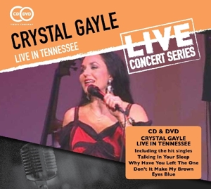 CD Shop - CRYSTAL GAYLE LIVE IN TENNESSEE