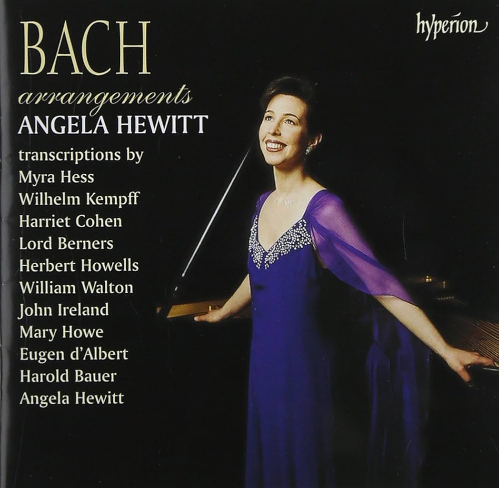CD Shop - ANGELA HEWITT BACH ARRANGEMENTS