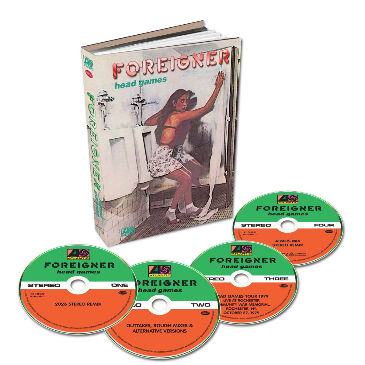CD Shop - FOREIGNER HEAD GAMES