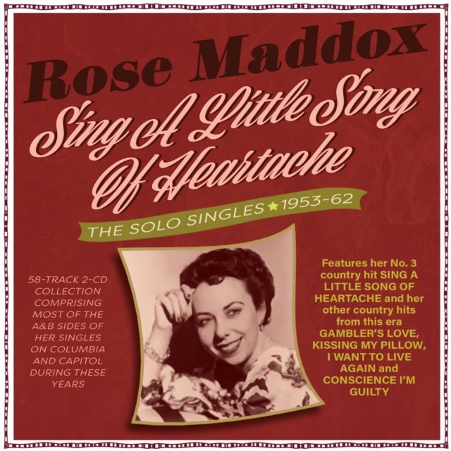 CD Shop - ROSE MADDOX SING A LITTLE SONG OF ...