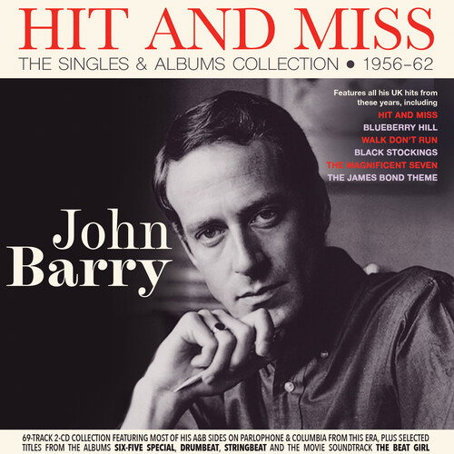 CD Shop - JOHN BARRY HIT AND MISS - THE SIN...