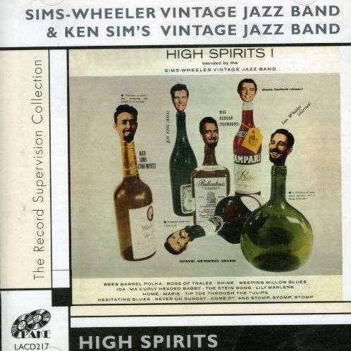 CD Shop - SIMS-WHEELER VINTAGE JAZZ BAND HIGH SPIRITS
