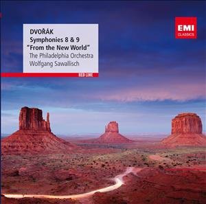 CD Shop - SAWALLISCH/PHILADELPHIA ORCHESTRA RED LINE - SYMPHONIES 8 & 9