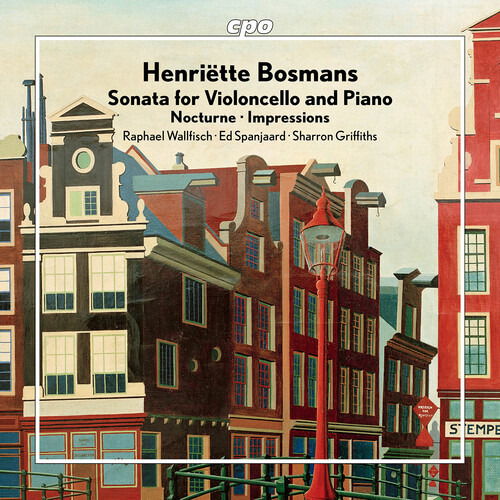 CD Shop - RAPHAEL WALLFISCH,ED SPANJAARD,SHARRON GRIFFITHS BOSMANS: CELLO SONATA/...