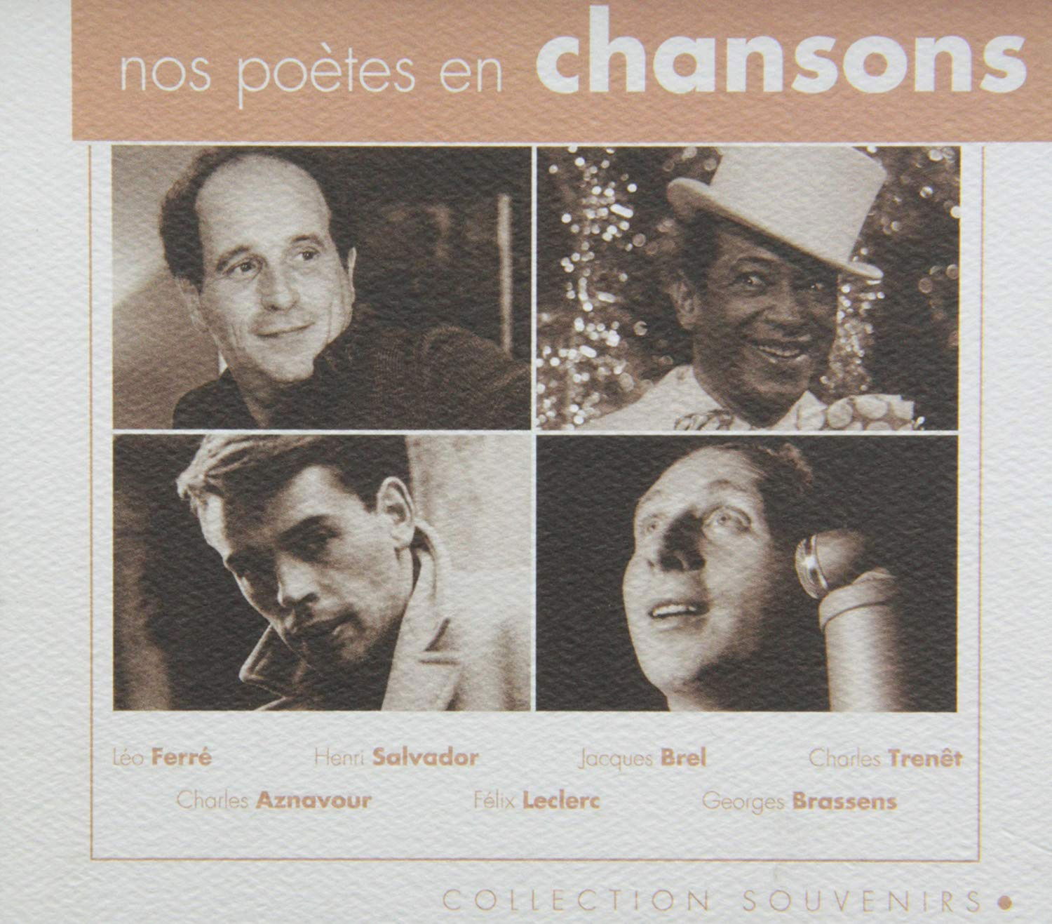 CD Shop - VARIOUS ARTISTS NOS POETES EN CHANSONS