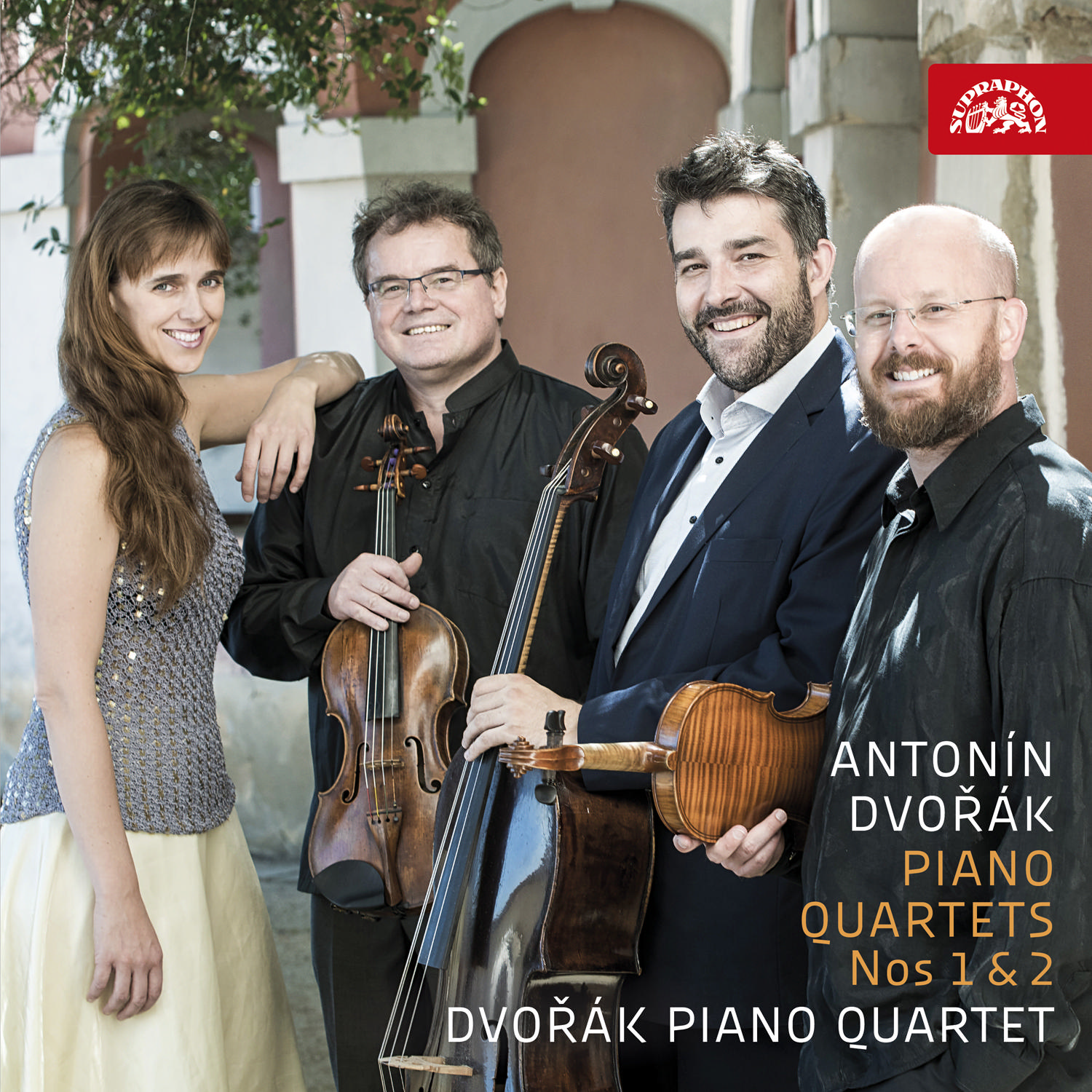 CD Shop - DVORAKOVO KLAVIRNI KVARTETO DVORAK: KLAVIRNI KVARTETY C. 1 A C. 2