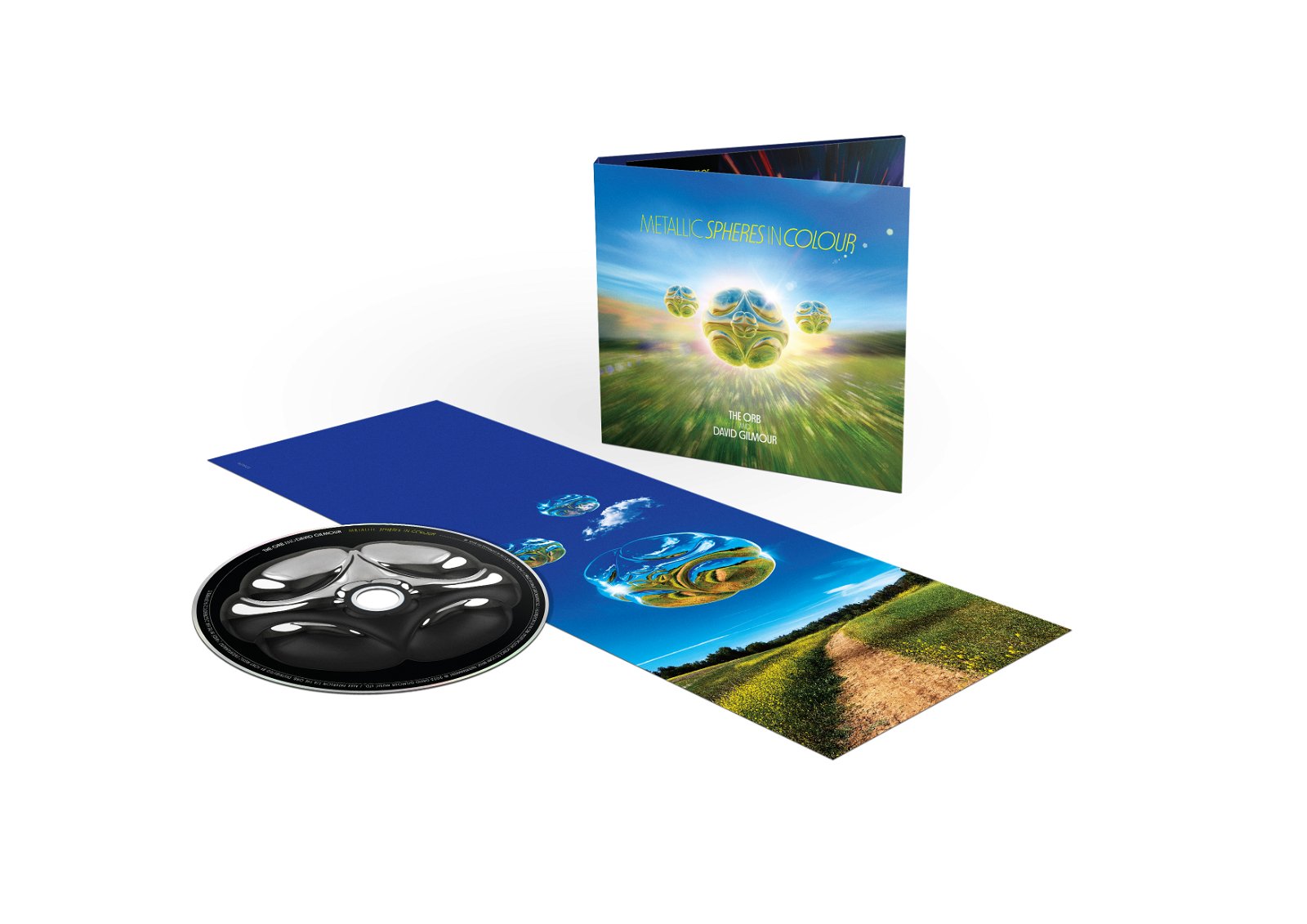 CD Shop - THE ORB,DAVID GILMOUR METALLIC SPHERES IN CO...