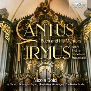 CD Shop - NICOLA DOLCI CANTUS FIRMUS: BACH AN...