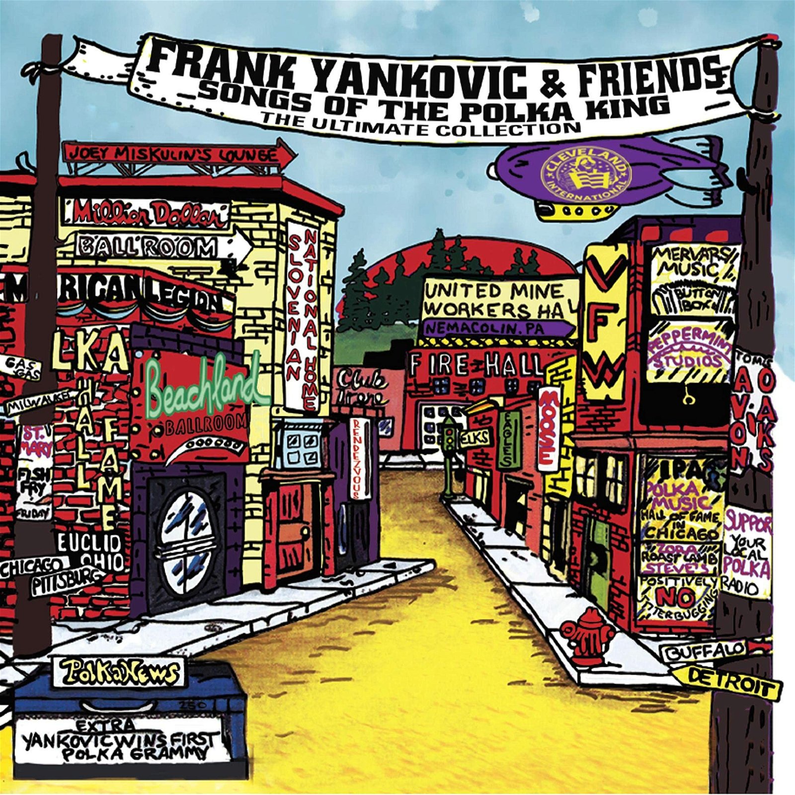 CD Shop - FRANK & FRIENDS YANKOVIC SONGS OF THE POLKA KIN...